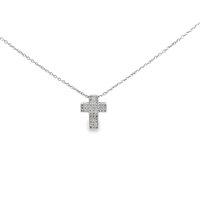 Necklace Ultima Edizione Woman Croce in Silver CAO4434-BIANCO - CAO4434-BIANCO